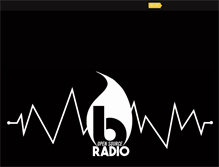 Tablet Screenshot of bondfireradio.com